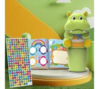 Tewzafiya Autocollant Stamper, Animal Autocollant Stamper | Autocollants et livre de recharge,Art et artisanat pour garçons et filles âgés