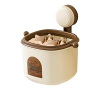 Tewzafiya Boîte Organisateur Mural | Porte Maquillage Organisé,Économie D'espace Multifonctionnel Pour Les Brosses À Dentifrice Peigne Télécommandes Et Organisation Maison