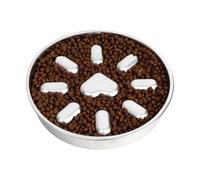 Tewzafiya Bol Slow Feeder - Bol Slow Feeder pour petits chiens | récipients alimentaires en acier inoxydable anti-étouffement pour enrichissement mental et repas sain de chiots de petite taille