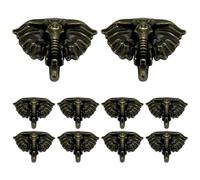 Tewzafiya Boutons de commode vintage, boutons d'armoire vintage, poignées décoratives de tiroir d'armoire - Accessoires de matériel de conception à un trou pour portes d'armoire, armoires, commodes