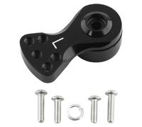 Tewzafiya Bras de servo Cornes de servo en métal, Corne de Serrage réglable en d'aluminium, Bras de Direction léger, Accessoire de Voiture pour Bateau de Voiture radiocommandée