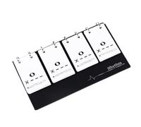 Tewzafiya Cartes flash pour notes de musique, Cartes flash de musique pour piano - Note Carte de formation Théorie musicale,Carte pour pratiquer le rythme, accessoires pour l'enseignement de la