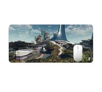 Tewzafiya Desk Pad Protector, tapis de jeu pour le bureau - Table de jeu non-slip grande table,Accessoires d'ordinateur imperméables prolongés à long clavier pour ordinateur portable