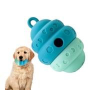 Tewzafiya Distributeur De Morsures Pour Chiens | Jouet Interactif Distributeur Alimentaire Pour Chiens,Jeu en Silicone Résistant aux Morsures pour Chiots avec Haute Énergie, Activité mentale et
