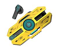 Tewzafiya Écouteurs sans Fil avec Annulation du Bruit - écouteurs avec Annulation Active du Bruit, lumière et Design Confortable | écouteurs de Sport imperméables pour Bureau d'entraînement