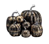 Tewzafiya Faux citrouilles - Décorations d'Automne Artificielles pour Extérieur Ensembles | Lire Dédié Halloween Ferme Maison de Vacances Cuisine Chambre Porche Tables Intérieur Extérieur