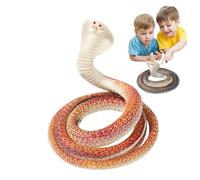 Tewzafiya Faux serpent, jouet qui semble réel | Stuff de blagues drôles Gag Stuffer Snake SPAKE - Modèle compliqué Halloween multifonctionnel portable pour les familles amis
