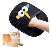 Tewzafiya Gant pour enlever les animaux de compagnie | Gants de toilettage pour chats | Double Direction statique réutilisable lavable adhésif délicat outil anti-sous-sol bain chien et utilisation