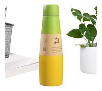 Tewzafiya Gourde Thermique | Thermique Isolée Sous Vide Bouteille Verre - Grand Conteneur Anti-goutte En Acier Inoxydable Pour Une Utilisation Dans La Salle De Sport Maison Bureau École Randonnée