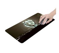 Tewzafiya Grand jeu, protecteur de bureau - Table basse en caoutchouc grand roulement de jeu | Accès d'ordinateur long étendu clavier étanche pour ordinateur de bureau