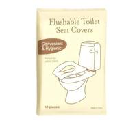 Tewzafiya Housses de siège de toilette lavables, housses de siège de toilette pour salle de bain, housses de siège de toilette lavables, housses de toilette pour toilettes publiques, avion,