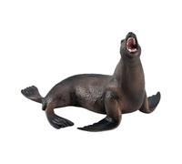 Tewzafiya Jeux d'animaux arctiques, jouet polaire,Mammifères polaires réalistes miniatures - Ornements de cognition à la science et à l'éducation, réunions à la maison décorations pour le gâteau