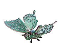 Tewzafiya Jouet papillon, motif papillon | Décoration animale mobile commune imprimée en 3D,Ornement de bureau, jouet flexible pour chambre à coucher, décoration de salon