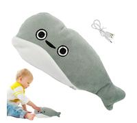 Tewzafiya Jouet pour chat avec poissons tombants, jouet pour poissons dansants | Peluche interactive Wiggle - Peluche rechargeable en 3 modes, dessin animé jouet avec poisson remuant de