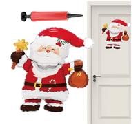 Tewzafiya Kit De Ballons De Noël | Décorations D'arbre De Noël Renne Et Père Noël,Ballons Gonflables Autoportants Pour L'hiver,Pour Les Fêtes Nouvel An Anniversaires