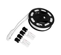 Tewzafiya Lignes de Pickleball pour le terrain, Lignes de Cour de Pickleball Portable,Frontière qui abaisse les signaux - 20x44ft Sports Pickleball Court Dew Down Marker pour Accessoires de Tennis en