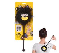 Tewzafiya Marteau de massage de dessin animé, Marteau de massage manuel - Outil de massage manuel mignon avec marteau de massage en peluche,Bâton de massage de massage