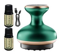 Tewzafiya Masseur anti-cellulite - appareil de massage anti-cellulite compact - appareil bien-être, brosse nettoyant visage, réduction de graisse sans fil pour abdominal et corps