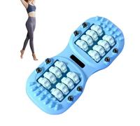 Tewzafiya Masseur plantaire à rouleaux, Masseur pour récupération musculaire, Double Roller Thérapie Trigger Point Portable pour mollets Jambes Dos Hommes Femmes âgées Maison