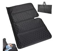 Tewzafiya Matelas de voiture non gonflable - Matelas de coffre d'extérieur - Lit pliable portable pour siège arrière de voiture - Extension de voyage pour siège arrière de voiture - Pour le sommeil de