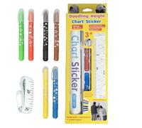 Tewzafiya Mesure de la hauteur des par mur, de hauteur pour mur | Souverain de hauteur griffonnages | Outil de mesure de croissance interactive décoratif pour la salle de jeux dans