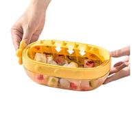 Tewzafiya Moule à glace pour congélateur, bac à glace avec couvercle | Easy Release 24 Grid Ice Maker Moule - Bac à glaçons multifonctionnel, fournitures de whisky pour