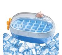 Tewzafiya Moule pour fabricant de boule de glace, moule de congélateur - Easy Release 24 Grid Ice Maker Moule - Plateau cube de congélation multifonctionnel, fournitures de whisky pour