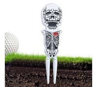 Tewzafiya Outil de réparation de Marque de Balle - Outil de Divot de tête de Mort - Fourche à Gazon Portable en de Zinc Accessoires de Golf de Collection