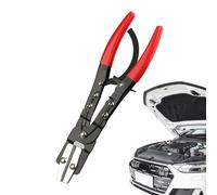Tewzafiya Pince à pincer le tuyau à cliquet, pince pour colliers de serrage de voiture - Pince pour sceller la coupe des tuyaux d'huile automobile - Pinces pincées pour couper les tuyaux d'huile de