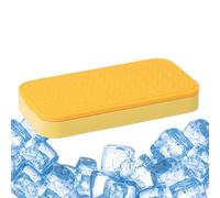 Tewzafiya Plateaux à glace cube avec couvercles, plateau à glace cube carré | Cocktail Cube Mas Stabi de glace plateau empilable - Moule de congélateur avec nourriture pour couverture