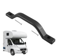 Tewzafiya Poignée de tombe à fermeture éclair, poignée de main courante à fermeture éclair | Poignée de porte noire - Sécurité de porte de bateau pour les personnes âgées, antidérapante, haute