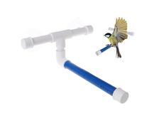 Tewzafiya Porme douche pour perroquets, perchoir de bain de douche d'oiseaux - aspiration Guidante d'oiseaux Poisson pourquoi,Accessoires de cage pour perroquets debout, fournitures pour animaux