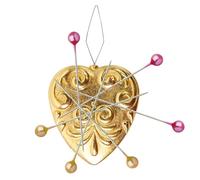 Tewzafiya Porte-aiguille à coudre - Porte-aiguille magnétique rétro avec enfile-aiguille - Accessoire de broderie multifonction pour autocollants, couturiers ou amateurs de bricolage