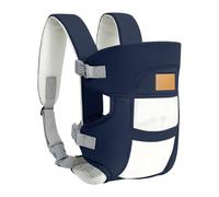 Tewzafiya Porte-bébé, bandeau réglable, sac horizontal ergonomique respirant avec support tête réglable pour marche, marche avec chien et commissions