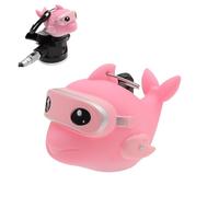 Tewzafiya Protection de l'embouchure de plongée | Protection de l'embout buccal de tuba | Étui lumineux pour dauphin avec clip et protection contre la poussière pour détendeur, sports nautiques