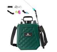 Tewzafiya Sac à dos pulvérisateur | pulvérisateur pour pelouse alimenté par batterie - réservoir d'arrosage rechargeable avec 2 vitesses réglables pour terrain agricole jardin