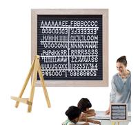 Tewzafiya Signe de lettres, Conseil de lettre,Tableau d'affichage multi-usages de messages - Panneau de lettres carrées pour la fête des mères, panneau d'annonce élégant pour le jour d'école