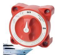 Tewzafiya Taille pour isolateurs à batterie, coupe du sélecteur de batterie - 12-48V Isolation étanche à service lourd/OFF pour,Accessoires de coupure d'alimentation pour SUV, yacht,