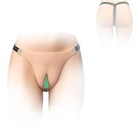 Tex-Eorey Culotte de Vagin en Silicone avec Faux Chameau Réaliste pour Homme Travesti