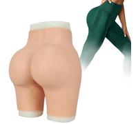 Tex-Eorey Culotte en Silicone avec Fausse Vulve pour Hommes, Culotte Dissimulatrice, Rehausseur De Hanches, sous-Vêtements pour Crossdressers Et Personnes Transgenres,Wheat(Upgrades)