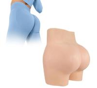 Tex-Eorey Culotte en Silicone pour Crossdresser avec Faux Vagin, Lingerie, Rembourrage pour Les Fesses, Pantalon Rehausseur pour Cosplay Et Personnes Transgenres,White(Upgrades)