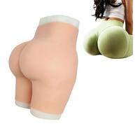 Tex-Eorey Culotte Gaff en Silicone Portable Faux Vagin Réaliste Coussin Hanches pour Crossdresser Cosplay Transgenre,Wheat(Basics)