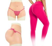 Tex-Eorey Culottes en Silicone Réalistes avec Vagin Factice Et Fesses Rembourrées pour Travestis, Drag Queens Et Personnes Transgenres,White(Upgrades)
