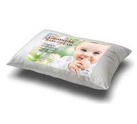 Tex family - Coussin Baby Dream | Doux et sûr pour enfants | 35 x 50 cm | Hypoallergénique et anti-acariens | Pur coton
