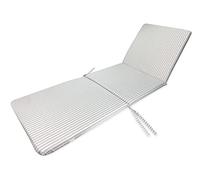 Tex family Coussin chaise longue amovible 60 x 180 x 5 cm pour extérieur de qualité supplémentaire