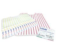 tex family Lot de 3 bavoirs pour adulte imperméable Louis © avec lacets anti-taches (pour femme, 3)