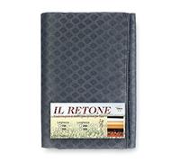 Tex family Rideau moustiquaire à losange pour extérieur plombé en 4 tailles différentes uni gris - 200 x 300 cm