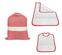 Tex family Tris Asilo Colore Rosso Trois crèches Rouges, Taille Unique Fille