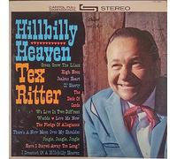TEX RITTER - TEX RITTER - hillbilly heaven CAPITOL 1623 (LP vinyl record)