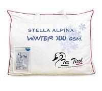 Tex Tirol © Stella Alpina Couette d'hiver 300 g/m² 100% Duvet d'oie d'hiver pour lit Double 250 x 200 cm